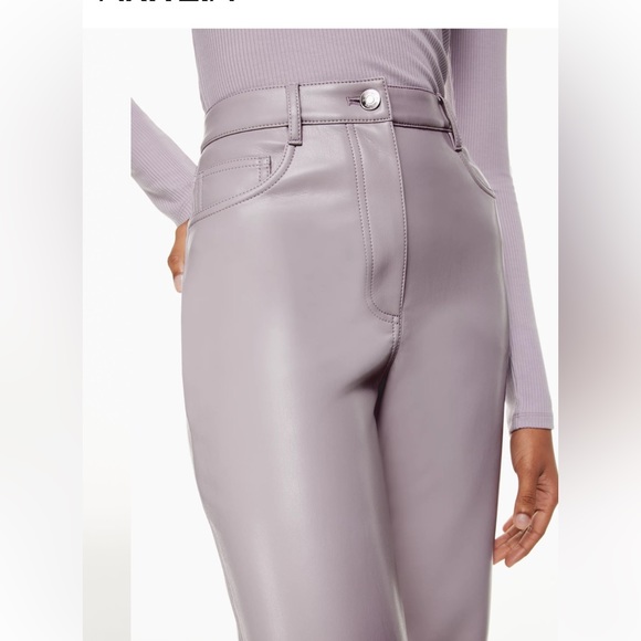 Aritzia Wilfred The Melina™ Pant Morado Grey size 4 - Picture 3 of 8